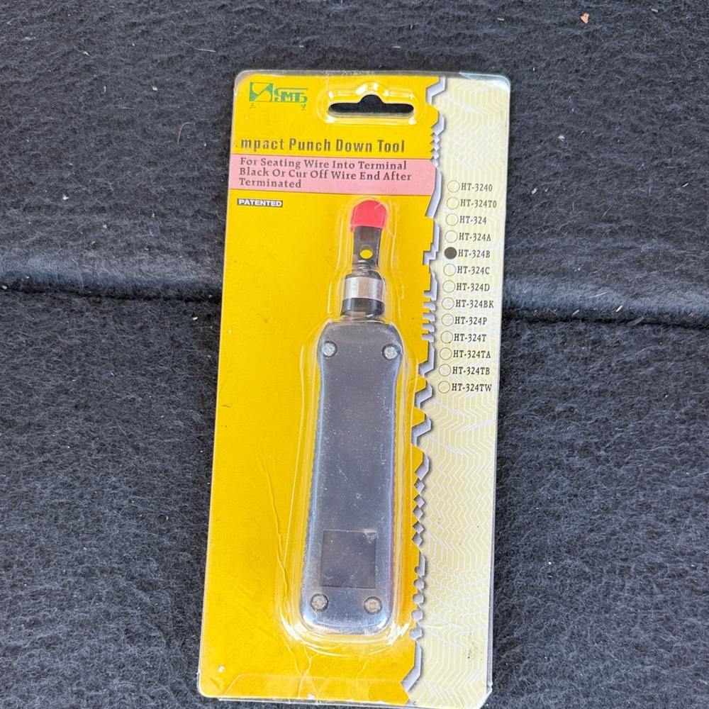 Black Impact Punch Down Tool
